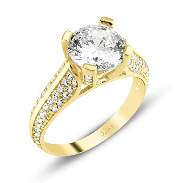 Lilarote Altın Yüzük