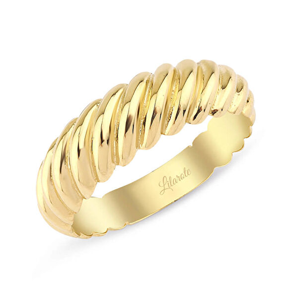 Lilarote Altın Yüzük