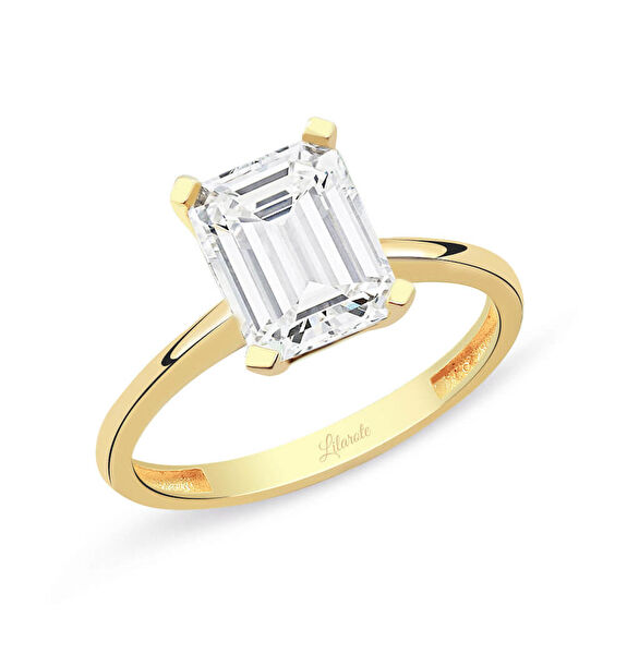 Lilarote Altın Yüzük