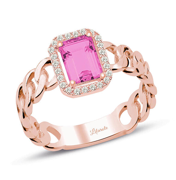 Lilarote Altın Yüzük