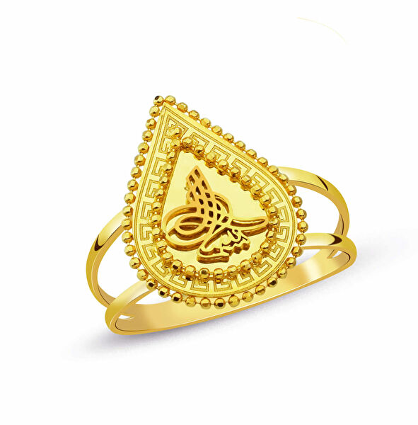 Lilarote Altın Yüzük