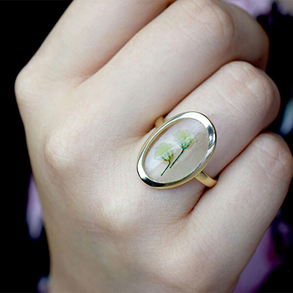 Lilarote Altın Yüzük