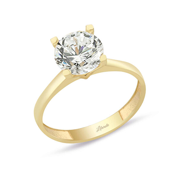 Lilarote Altın Yüzük