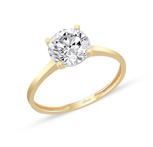 Lilarote Altın Yüzük