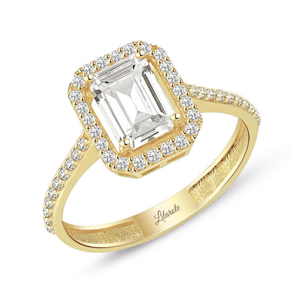 Lilarote Altın Yüzük