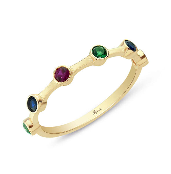 Lilarote Altın Yüzük