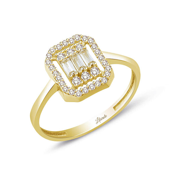 Lilarote Altın Yüzük