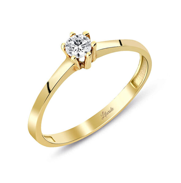 Lilarote Altın Yüzük