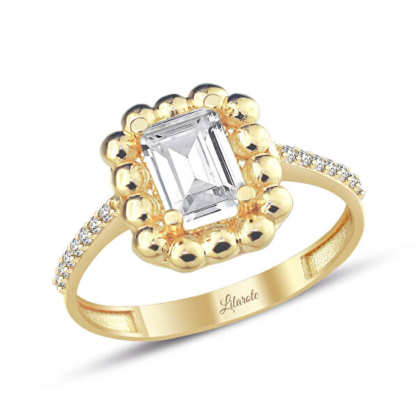 Lilarote Altın Yüzük