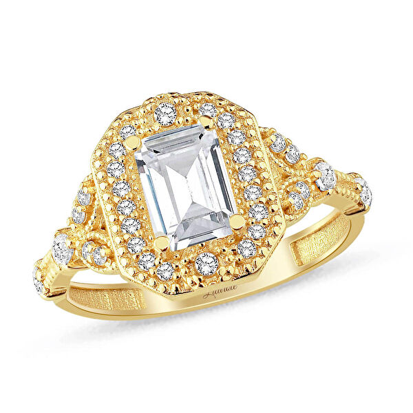 Lilarote Altın Yüzük