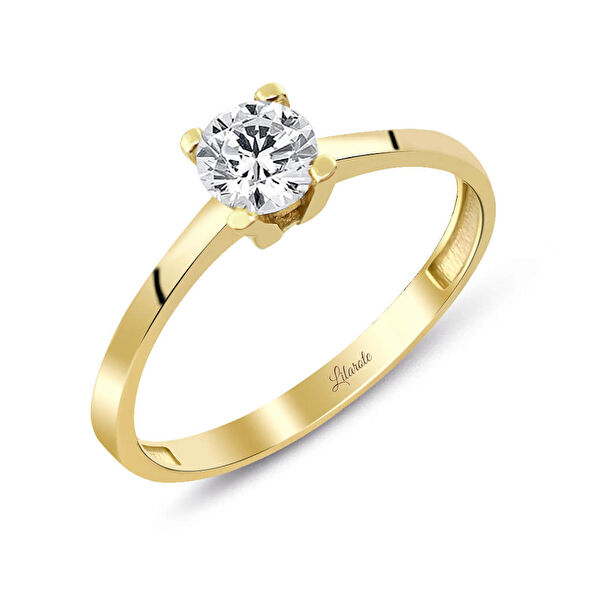 Lilarote Altın Yüzük