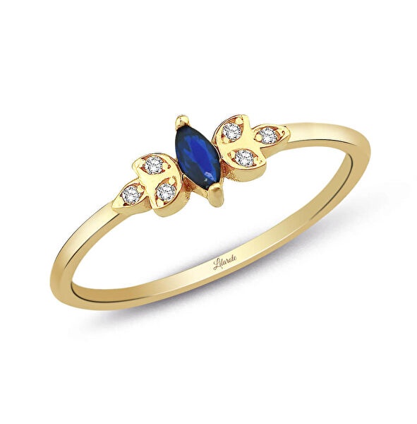 Lilarote Altın Yüzük