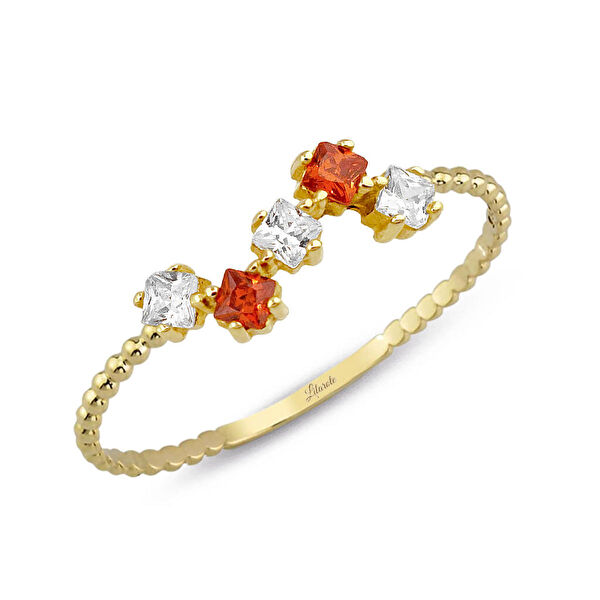 Lilarote Altın Yüzük