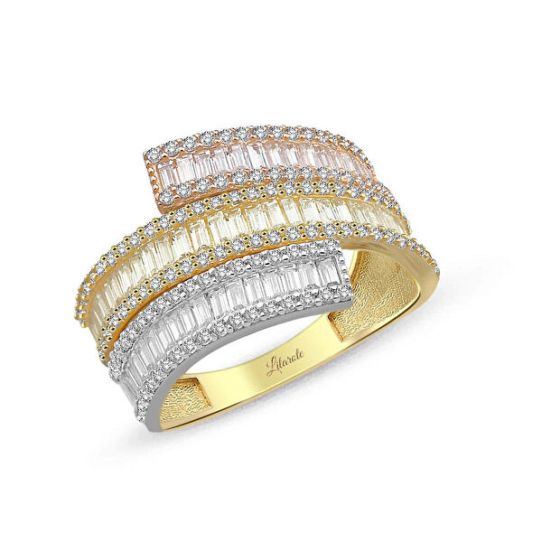 Lilarote Altın Yüzük