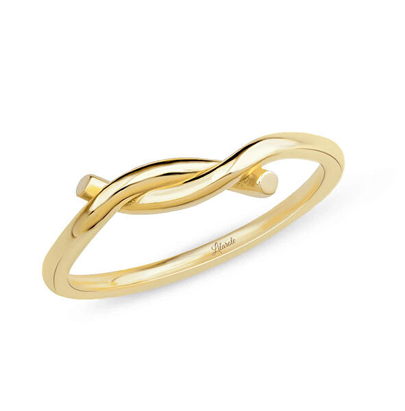 Lilarote Altın Yüzük