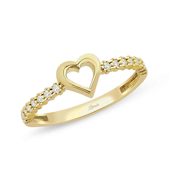 Lilarote Altın Yüzük