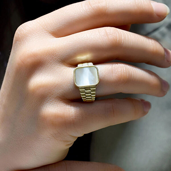 Lilarote Altın Yüzük