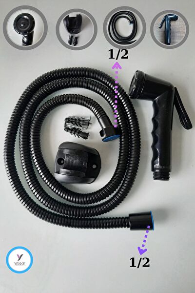 Yayke Duş Başlığı, Spirali, Seti