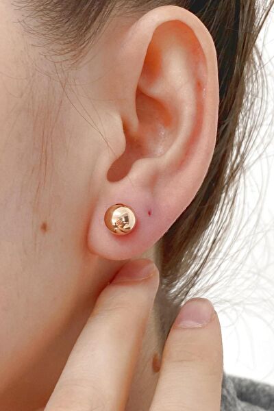 Zümrüt Sarraf Altın Küpe