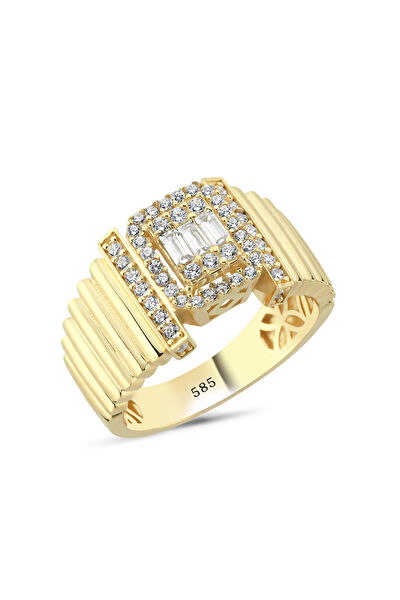 Zümrüt Sarraf Altın Yüzük