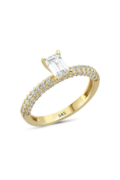 Zümrüt Sarraf Altın Yüzük