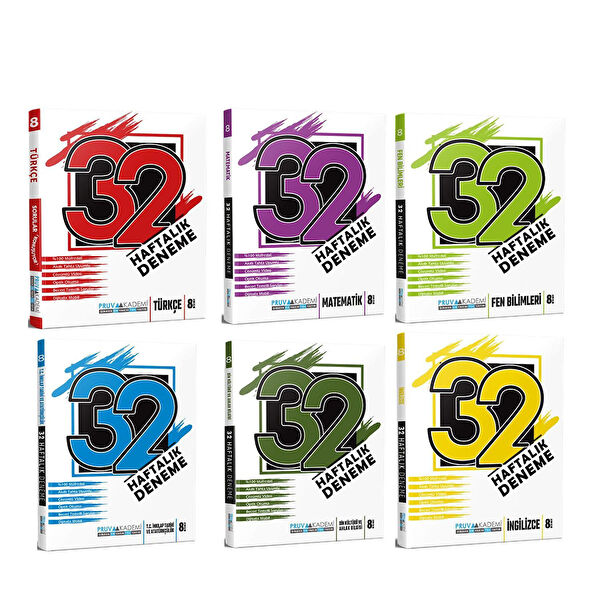 Pruva Akademi Ders ve Yardımcı Kaynak Kitapları
