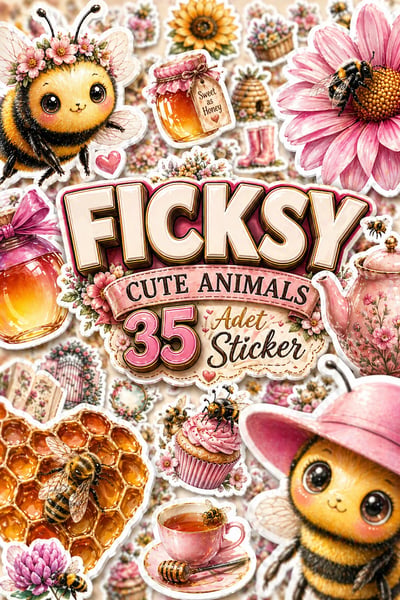 Ficksy Etiket, Sticker