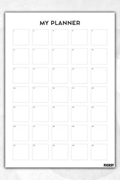 Ficksy Defter, Ajanda