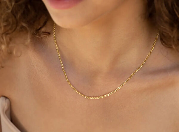 Safir Mücevher Altın Kolye