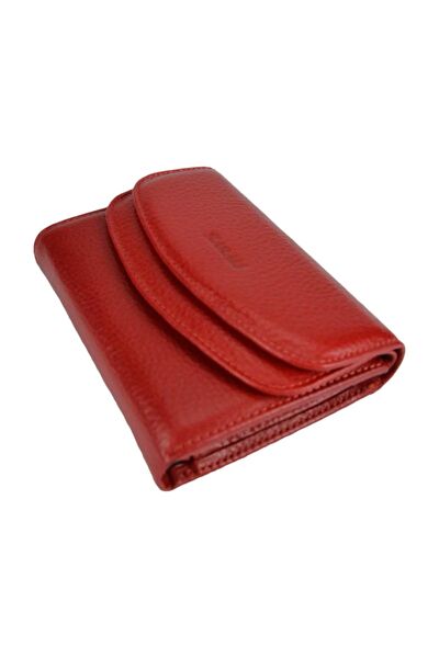 Karalı Deri Kadın Cüzdan