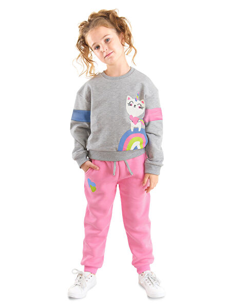 Denokids Kız Çocuk Eşofman