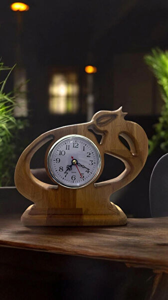 Ayd ahşap Masa Saati