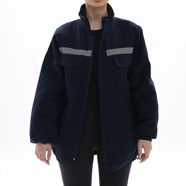 Ağca İş Güvenliği ve Elbiseleri Erkek Mont, Kaban