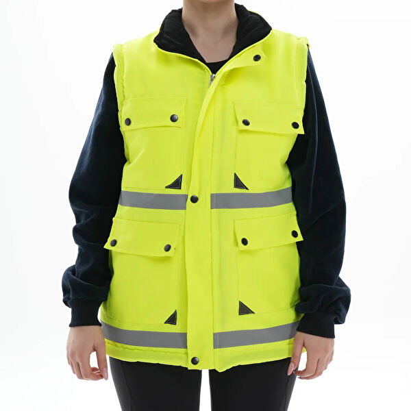 Ağca İş Güvenliği ve Elbiseleri Erkek Mont, Kaban