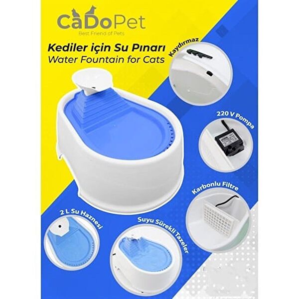 Cado Pet Köpek Mama ve Su Kapları