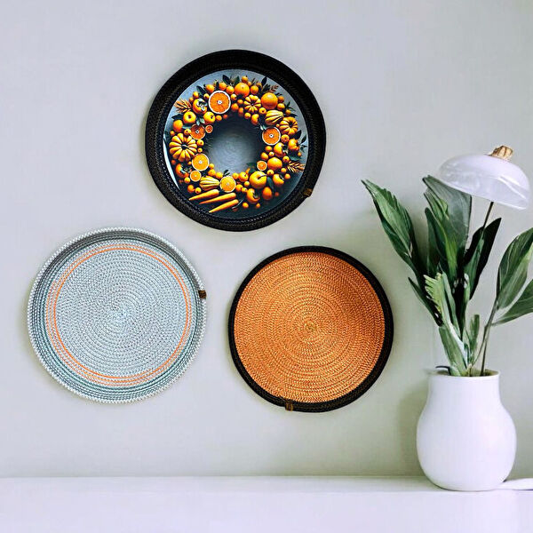 AYŞE SERHOŞOĞLU HOME DESİGN Dekoratif Tabak ve Kase