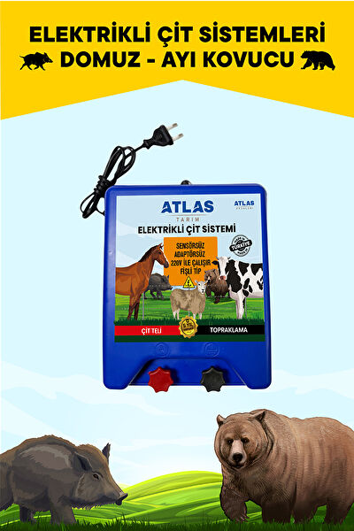 Atlas Elektrikli Çit Cihazı 
