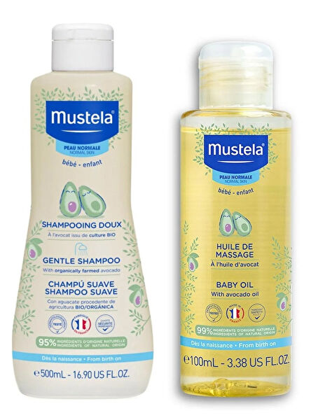 Mustela Bebek Saç, Vücut Şampuanı