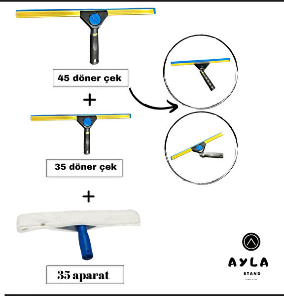 AYLA STAND Cam, Parlak Yüzey Temizleyiciler