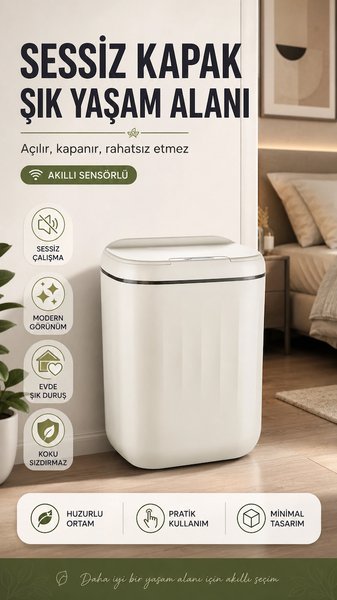 Renklime Çöp Kovası