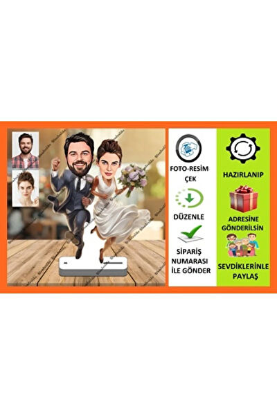 WonderLike Dekoratif Obje, Biblo, Figür