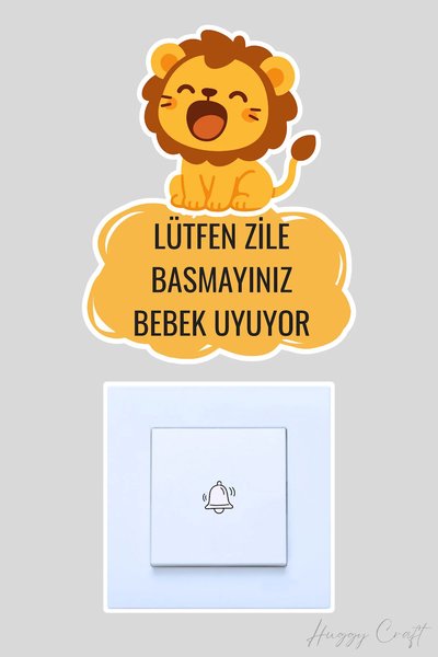 Huggy Craft Etiket, Sticker