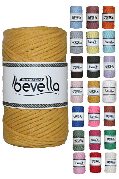 Bevella Macrame Cord Örgü İpleri