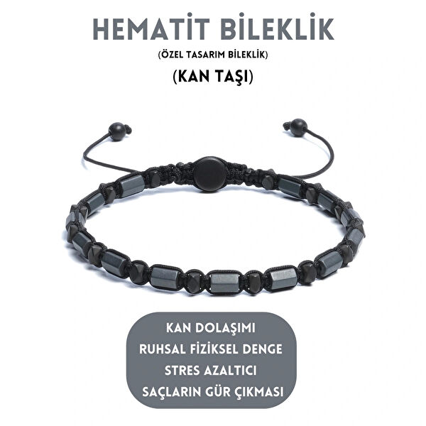 Sırlı Taş Erkek Bileklik