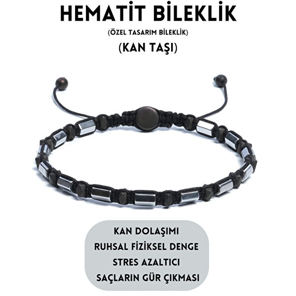 Sırlı Taş Erkek Bileklik