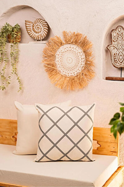 Buldanstore Dekoratif Yastık, Kırlent, Kılıf