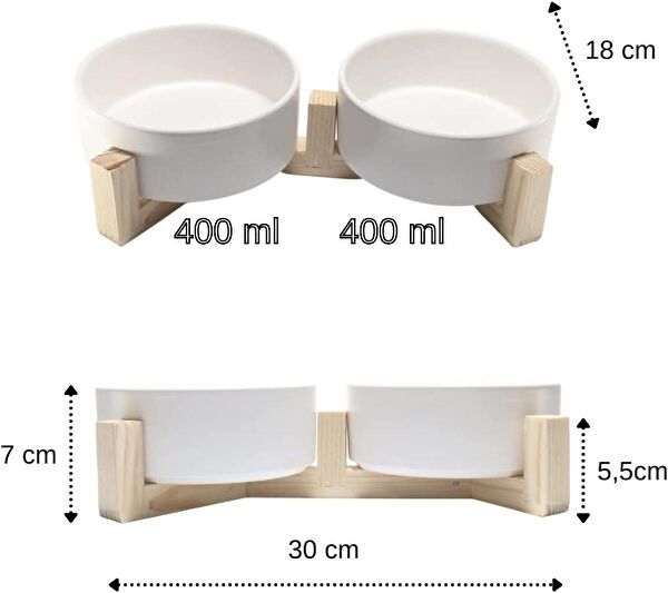 yılmazel Kedi Mama ve Su Kapları