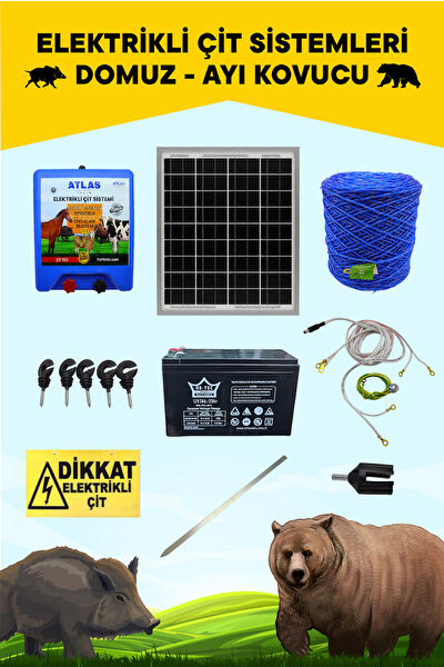 Atlas Elektrikli Çit Cihazı 