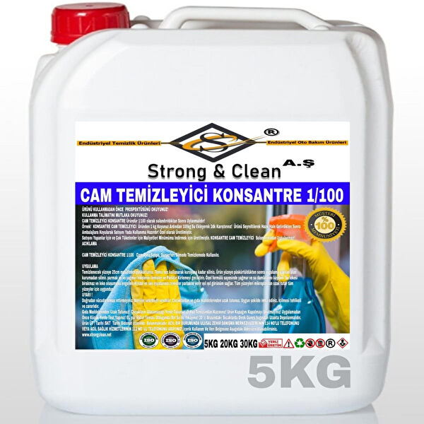 Strong & Clean Cam, Parlak Yüzey Temizleyiciler