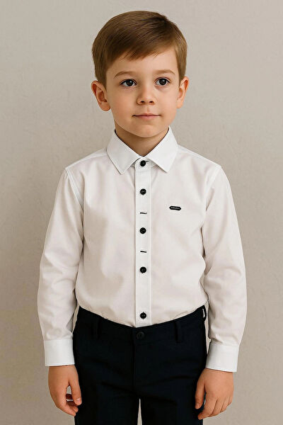 Mrs. İdea Erkek Çocuk Gömlek